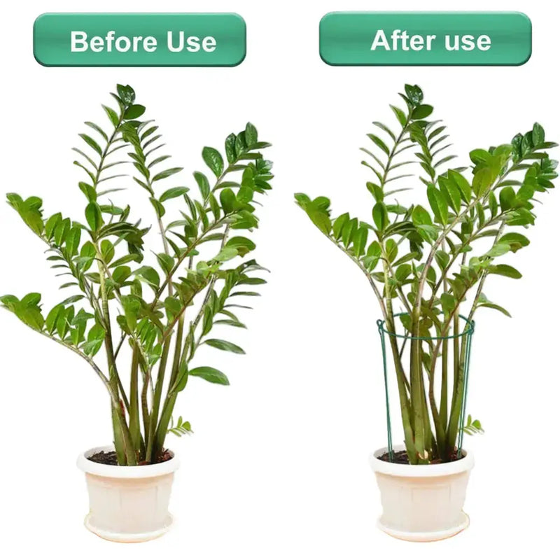 Habicare SS Sturdy Metal Outdoor Plant Support Stakes (2pcs) Sturdy Metal Outdoor Plant Support Stakes (2pcs)