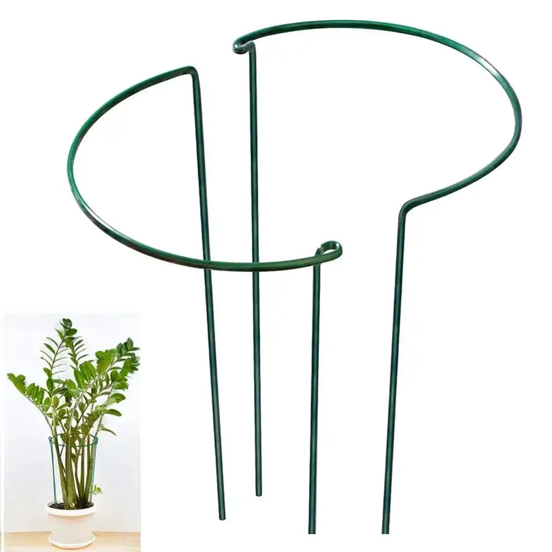 Habicare SS Sturdy Metal Outdoor Plant Support Stakes (2pcs) Sturdy Metal Outdoor Plant Support Stakes (2pcs)