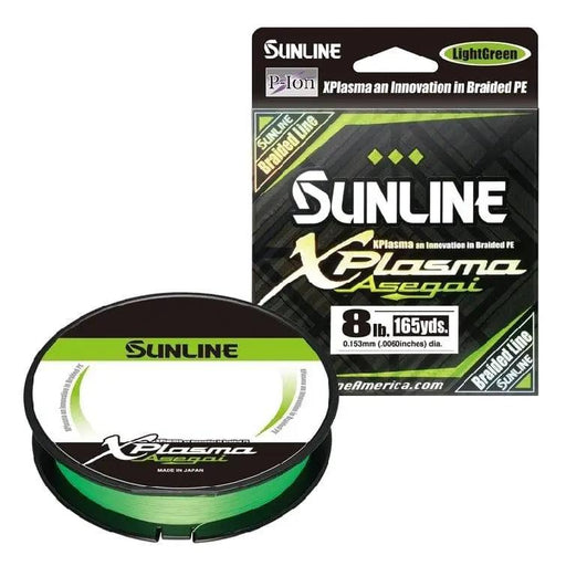 Sunline General Sunline Xplasma Asegai X8 Fluoro Green Line 8lb Sunline Xplasma Asegai X8 Fluoro Green Line 8lb | NZ