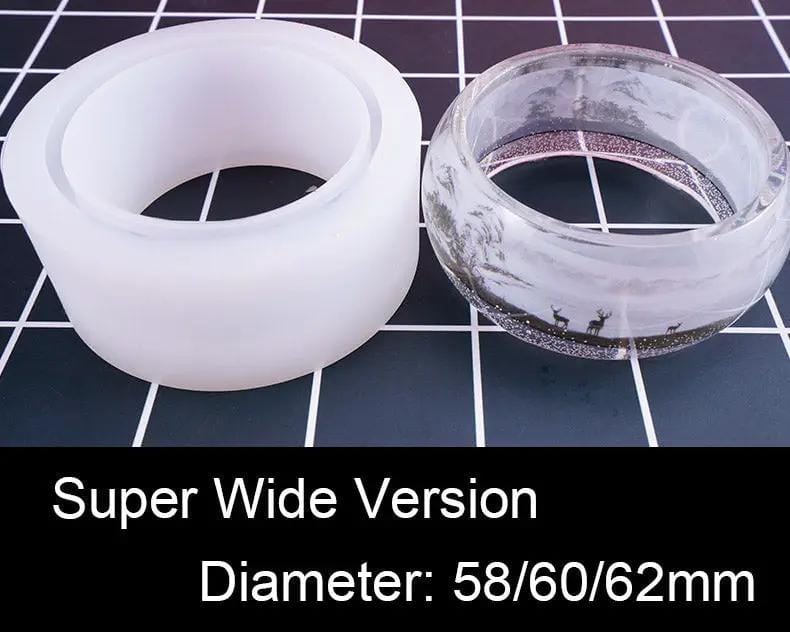 Resin Art NZ Moulds Bracelet Moulds - Diamond-Shaped Surface Bracelet Moulds - Diamond-Shaped Surface | NZ