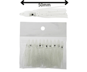 Sea Harvester Tackle Lures Surfcasting Octopus Skirt 50mm 10 pack Sea Harvester Surfcasting Octopus Skirt Pack 10pcs