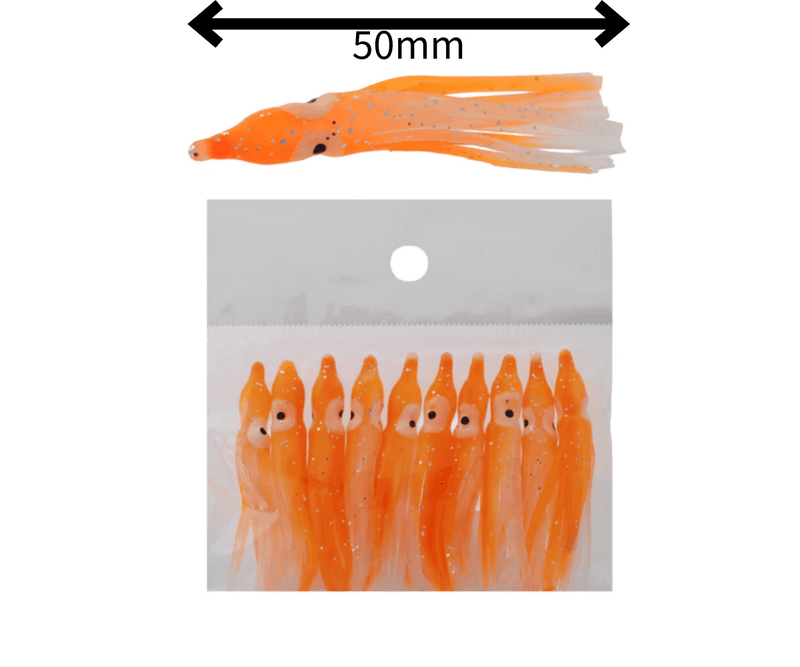 Sea Harvester Tackle Lures Surfcasting Octopus Skirt 50mm 10 pack Sea Harvester Surfcasting Octopus Skirt Pack 10pcs