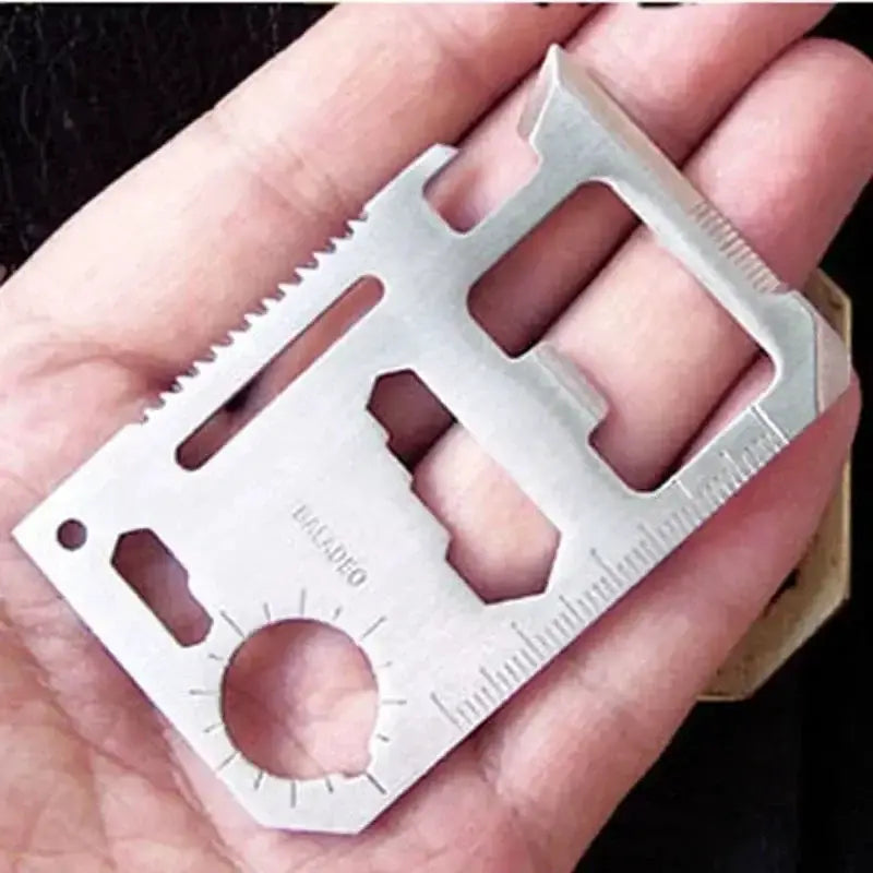 Habicare SS Multi Tool Survival Card Habicare Multi-Tool Survival Card - Camping & Hiking.