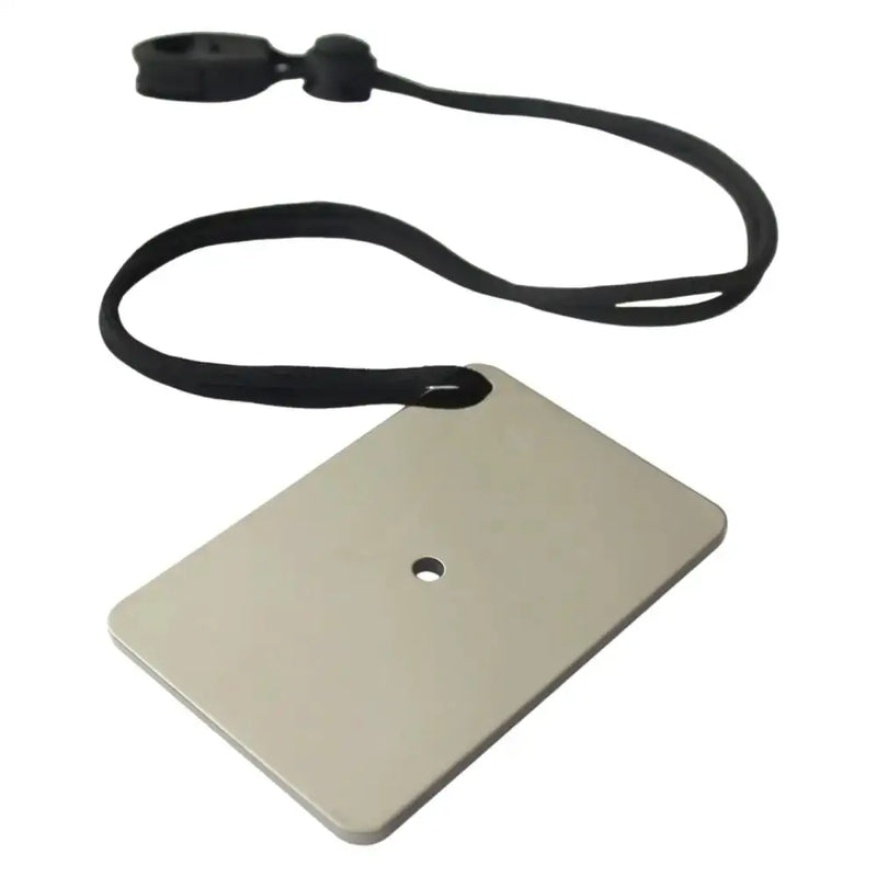 Habicare SS Signalling Mirror Habicare Emergency Signal Mirror with Lanyard