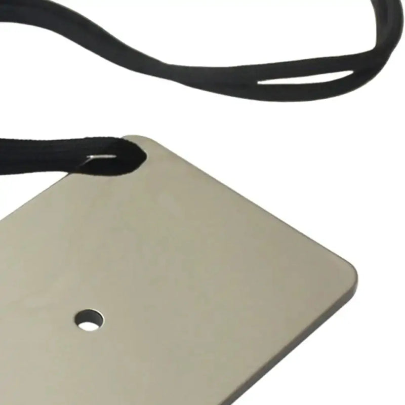 Habicare SS Signalling Mirror Habicare Emergency Signal Mirror with Lanyard