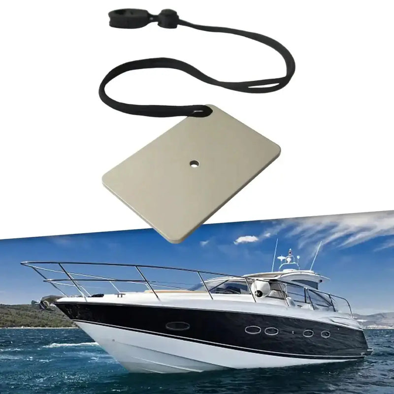 Habicare SS Signalling Mirror Habicare Emergency Signal Mirror with Lanyard