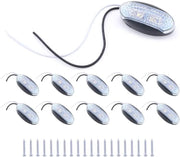 10 x Side Marker Lights White Trailer Truck – view 2