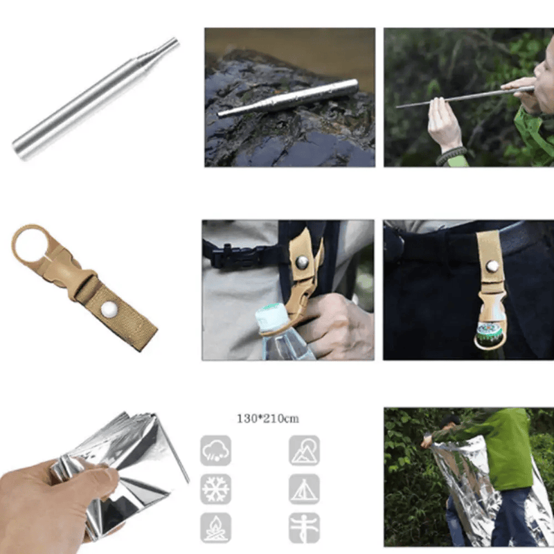 salelink.co.nz Unbranded Emergency Survival Kit Emergency Survival Kit | Action Outdoors NZ