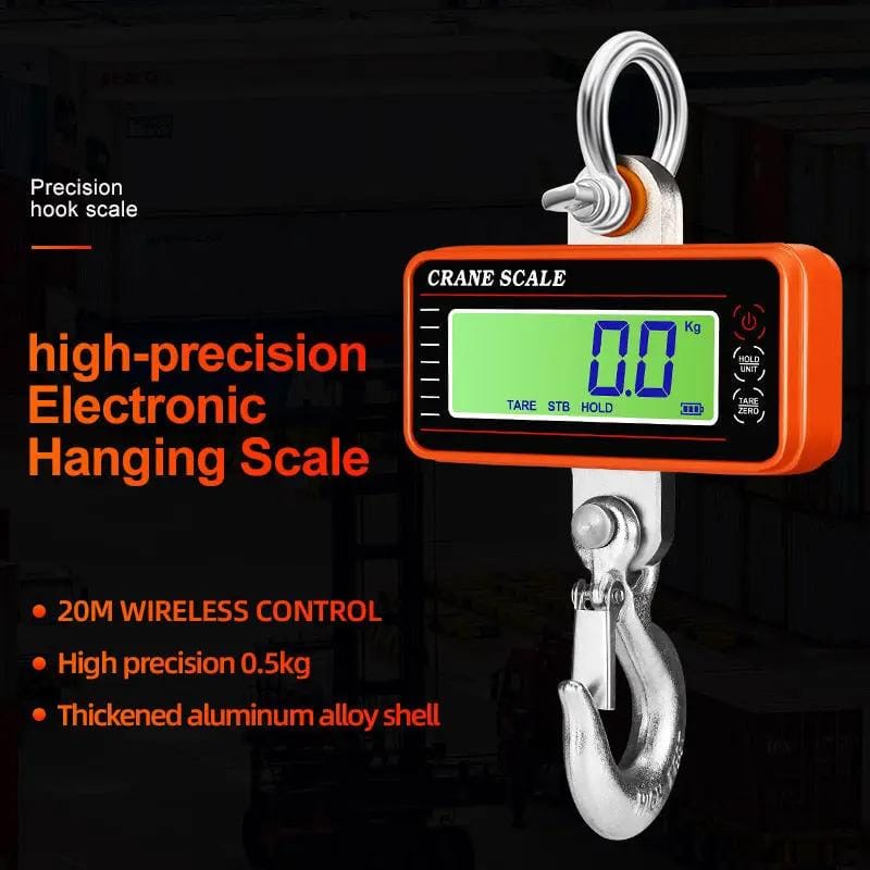 salelink.co.nz Unbranded Digital Crane Scale 1500kg Digital Crane Scale 1500kg | Action Outdoors NZ