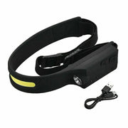 salelink.co.nz Unbranded LED Head Torch Headlight Headlamp Water Resistant COB LED Head Torch With Motion Sensor
