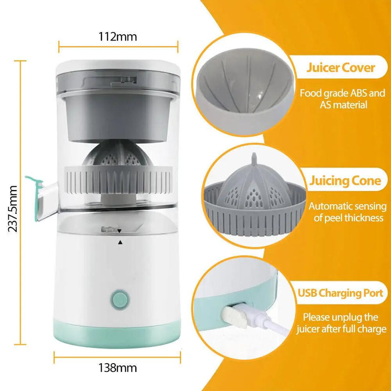 Electric Citrus Juicer Orange Lemon Juice Fruit Squeezer Press Machine Extractor – view 3