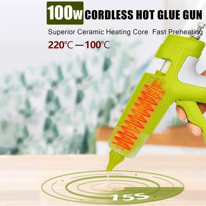 Cordless Hot Glue Gun Compatible with Ryobi 18V Battery – view 5