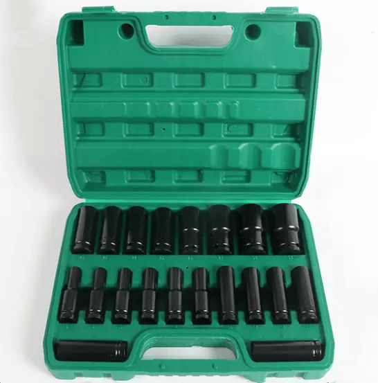 salelink.co.nz Unbranded 20PCS 1/2" Socket Set 8-32MM 20Pcs One Half Inch Socket Set 8 32mm Tools Pro