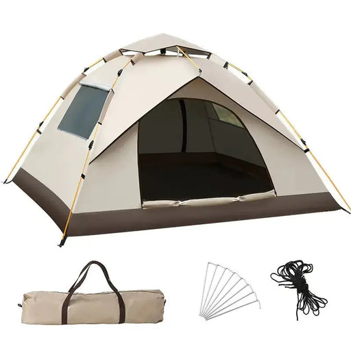 Portable Beach Tent - UV Protection Sun Shelter for 2-4 People | Quick Setup Foldable Camping Tent – view 2
