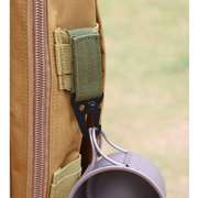 Habicare SS Tactical Buckle Habicare Tactical Webbing Buckle with Hook Clip
