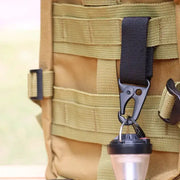 Habicare SS Tactical Buckle Habicare Tactical Webbing Buckle with Hook Clip