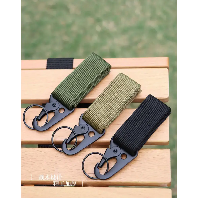 Habicare SS Tactical Buckle Habicare Tactical Webbing Buckle with Hook Clip