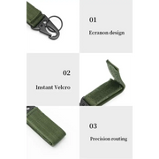 Habicare SS Tactical Buckle Habicare Tactical Webbing Buckle with Hook Clip