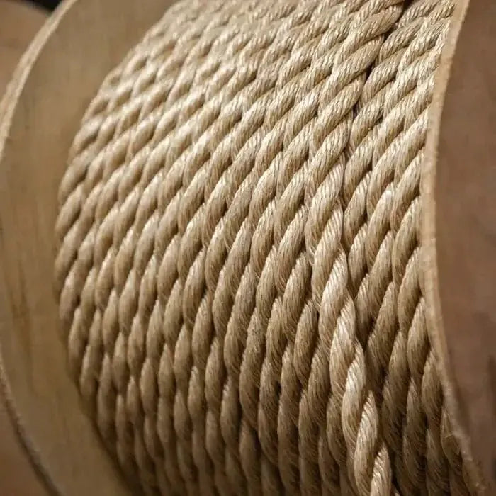 Donaghys Tan Soft Lay Pro Manila Rope 20mm 250m Coil Weatherproof Rot Resistant For DIY Outdoor And Construction