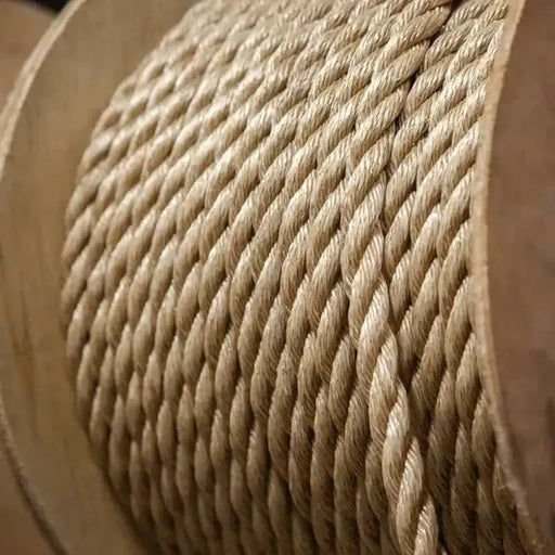 Donaghys Tan Soft Lay Pro Manila Rope 20mm 250m Coil Weatherproof Rot Resistant For DIY Outdoor And Construction