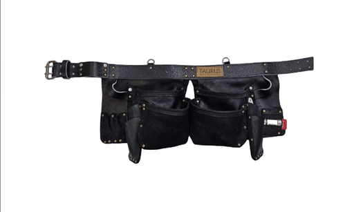 Taurus Leather PRO4 Split Leg Apron Belt For Professionals Durable NZ Full Grain Leather Organized Tool Storage