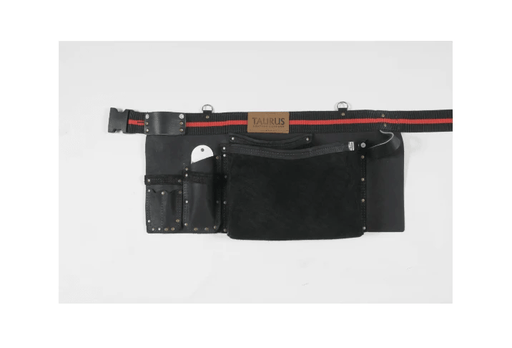 Taurus Professional Fencing Apron Single Back with Quick Access Pockets NZ Leather for Contractors Right Hand