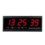 48cm Large Big Jumbo LED Wall Desk Clock Display With Calendar Temperature – view 1