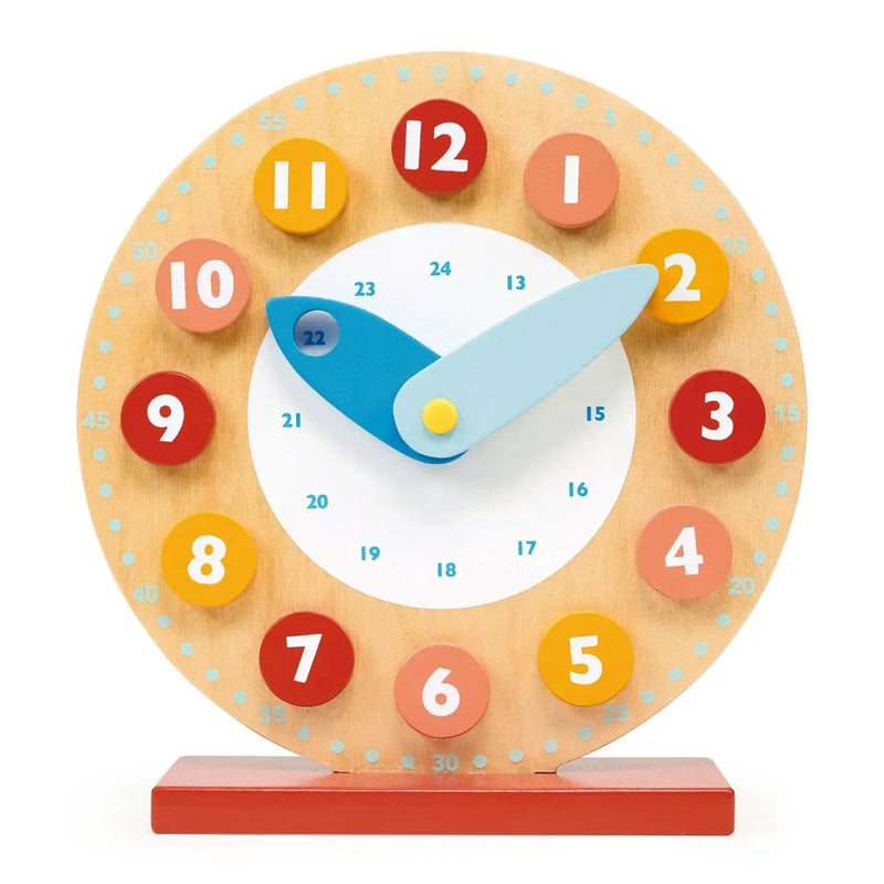 Curious Moonbeam Numeracy Teaching Clock – Mentari | Wooden Educational Toy NZ Teaching Clock – Mentari | Wooden Educational Toy NZ
