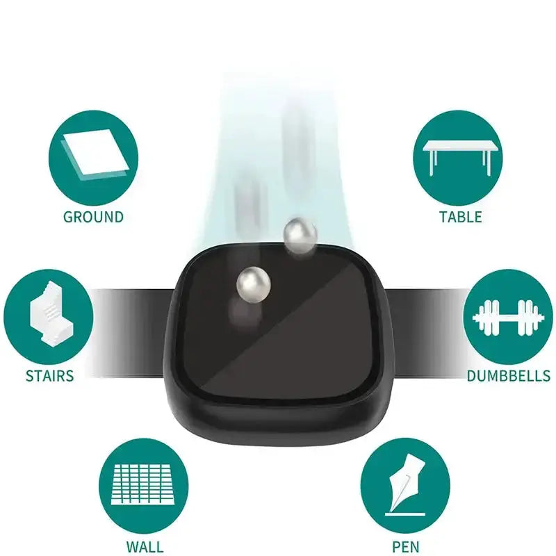Habicare TWS Tempered Glass Case for the Fitbit Sense Tempered Glass Case for the Fitbit Sense