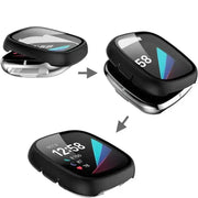 Habicare TWS Tempered Glass Case for the Fitbit Sense Tempered Glass Case for the Fitbit Sense