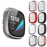 Habicare TWS Tempered Glass Case for the Fitbit Sense Tempered Glass Case for the Fitbit Sense