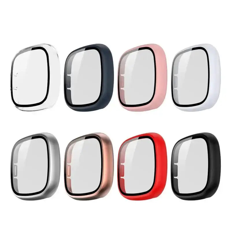 Habicare TWS Tempered Glass Case for the Fitbit Sense Tempered Glass Case for the Fitbit Sense