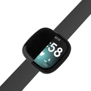 Habicare TWS Tempered Glass Case for the Fitbit Sense Tempered Glass Case for the Fitbit Sense