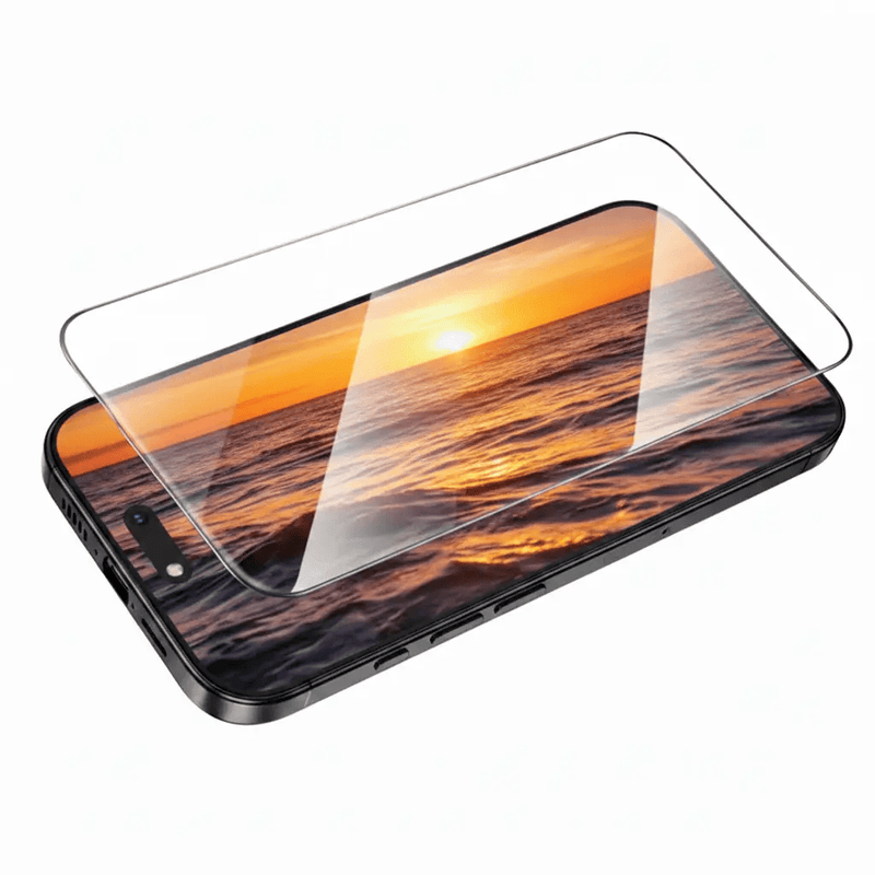 techplus iPhone 14 Glass Screen Protector (2 pack) Tempered Glass Screen Protector for iPhone 14 2 Pack