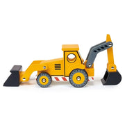 Curious Moonbeam Vehicle Play The Backhoe – Mentari | Wooden Excavator NZ The Backhoe – Mentari | Wooden Excavator NZ