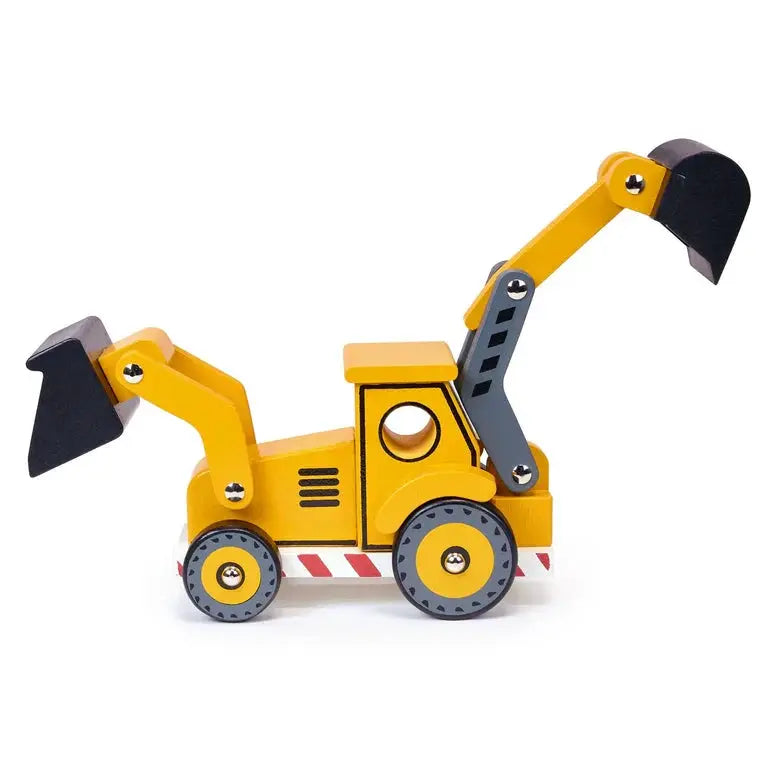 Curious Moonbeam Vehicle Play The Backhoe – Mentari | Wooden Excavator NZ The Backhoe – Mentari | Wooden Excavator NZ