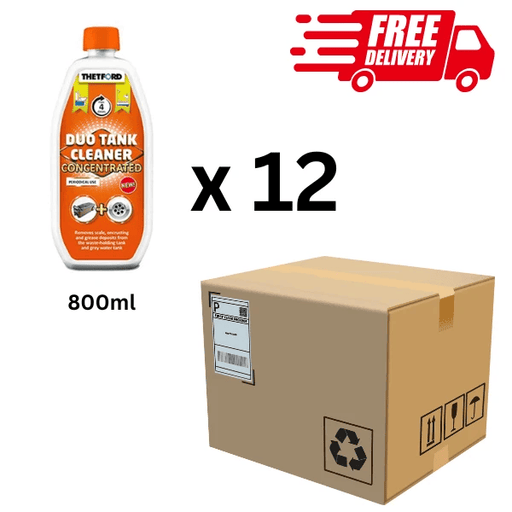 Thetford Aqua Duo Tank Cleaner Concentrated - 800ml - Box of 12