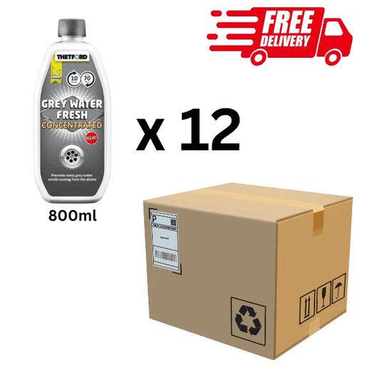 Thetford Aqua Grey Water Fresh Concentrated - 800ml - Box of 12