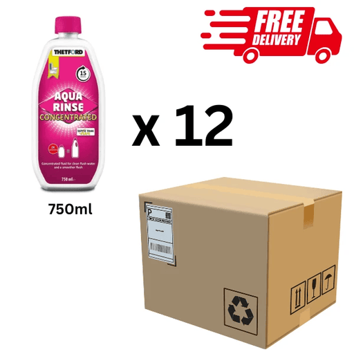 Thetford Aqua Kem Rinse Concentrated - 750ml - Box of 12
