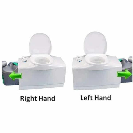 Thetford Toilet Thetford Bench Toilet C403C Right Hand RV Space Saver Thetford Bench Toilet C403C Right Hand Space Saving