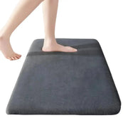 Thick Absorbent Bathroom Mat – Non-Slip Solid Colour Floor & Door Mat (5 colours available) – view 1