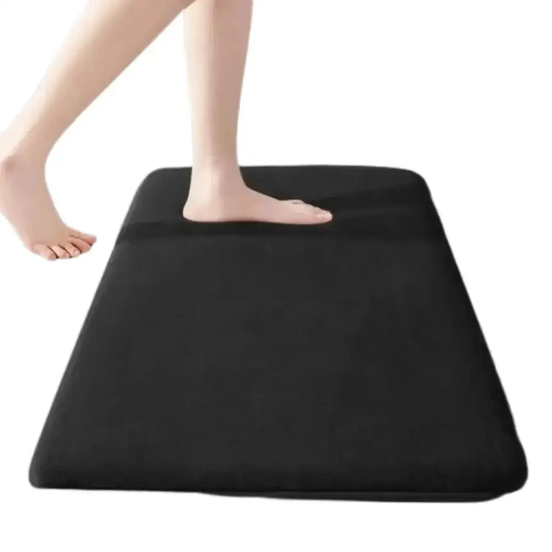Thick Absorbent Bathroom Mat – Non-Slip Solid Colour Floor & Door Mat (5 colours available) – view 12