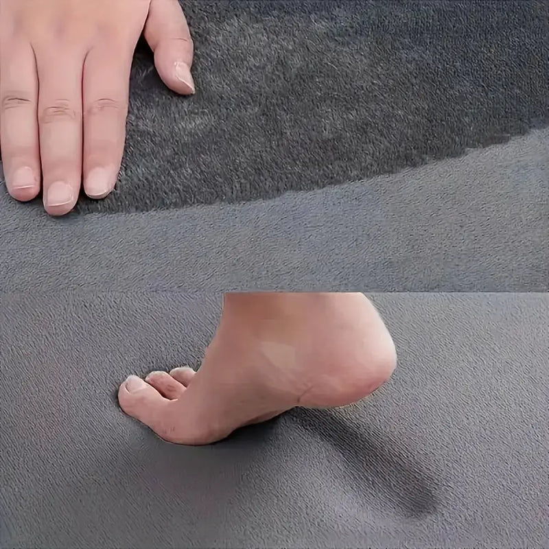 Thick Absorbent Bathroom Mat – Non-Slip Solid Colour Floor & Door Mat (5 colours available) – view 7