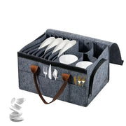 Habicare SS Thick Felt Board Dish & Cup Storage Rack for RV Thick Felt Board Dish & Cup Storage Rack for RV
