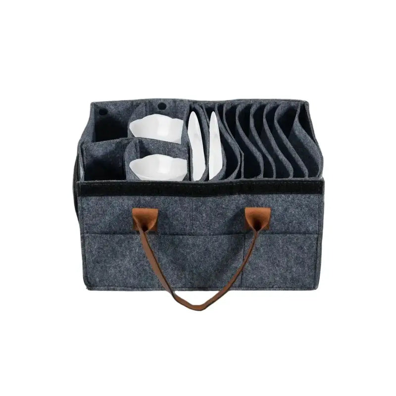 Habicare SS Thick Felt Board Dish & Cup Storage Rack for RV Thick Felt Board Dish & Cup Storage Rack for RV