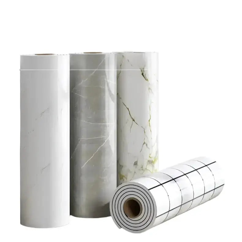 Thick Foam Marble Peel & Stick Wallpaper (available in 8 designs) – view 1