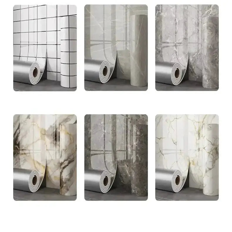 Thick Foam Marble Peel & Stick Wallpaper (available in 8 designs) – view 10