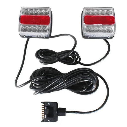 salelink.co.nz Unbranded Magnetic LED Trailer Towing Light Kit Magnetic LED Trailer Towing Light Kit | Action Outdoors NZ