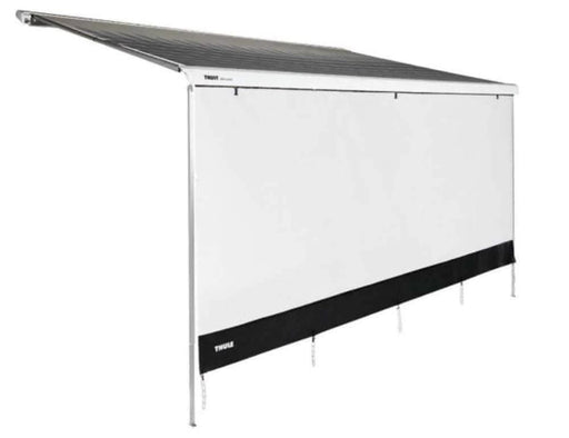 Thule Omnistor Sun Blocker 2.8m Transparent Screen Reduces Heat and Glare for Outdoor Living