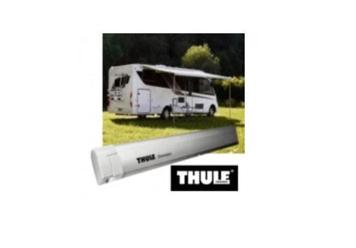 Thule 5200 Awning Mystic Grey 3m Wall Mount Canopy for Caravan and RV with Shade and Rain Protection – view 1